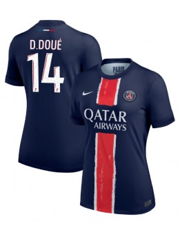 Billige Paris Saint-Germain Desire Doue #14 Hjemmedrakt Dame 2024-25 Kortermet